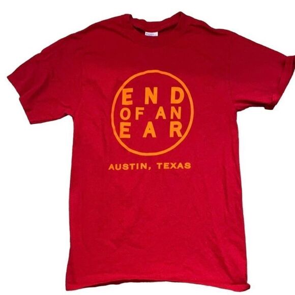 End of an Ear Austin Record Store Tee Shirt Small - Picture 1 of 3